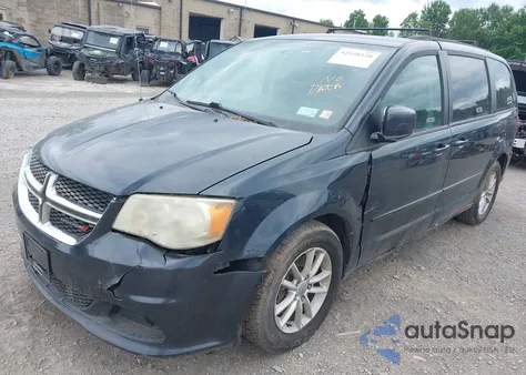 2014 Dodge Grand Caravan Sxt from USA, damaged, VIN 2C4RDGCGXER153429